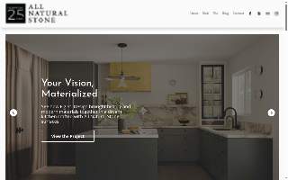 All Natural Stone website
