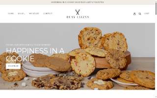 Busy Lizzy's Baked Goods website