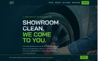 Check Car Wash & Detailing Mobile website