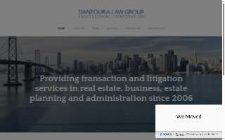 Danfoura Law Group P.C. website