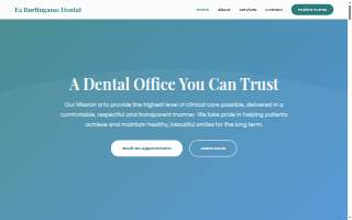 E2 Burlingame Dental website