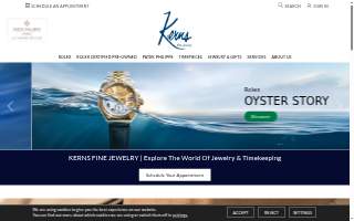 Kerns Fine Jewelry website