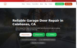 ALO Garage Door Repair website