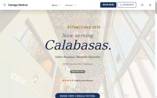Cienega Medical - Calabasas website