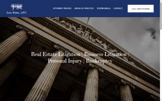 JM Law Firm, APC website