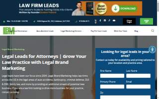 Legal Brand Marketing, LLC website