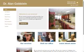 Optometrics of Calabasas website