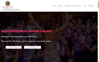 Elegant Event Entertainment website