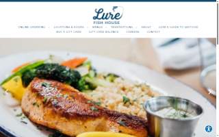 Lure Fish House website