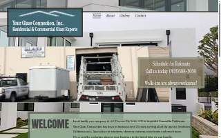 Your Glass Connection, Inc. website
