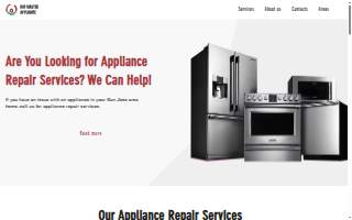Bay Master Appliance of Campbell website