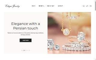 Chique Jewelry website