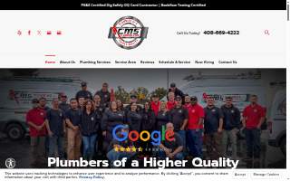 CMS Plumbing website