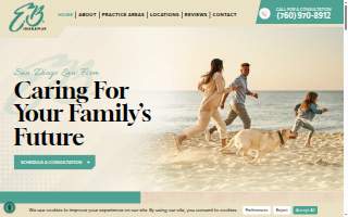Erica Bloom Law website