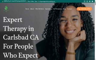 New Growth Counseling in Carlsbad website