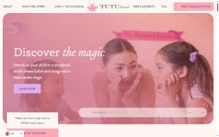 Tutu School Lubbock website