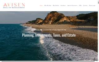 Avisen Wealth Management website