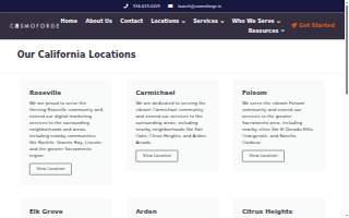 Cosmoforge website