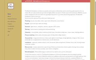 Handyman Home Repair website