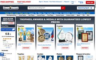 Trophy Beauty Spa website