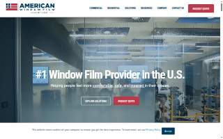 American Window Film - Commercial & Home Window Tinting Los Angeles website