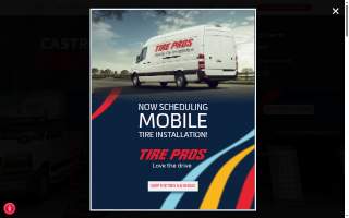 Castro Valley Tire Pros website