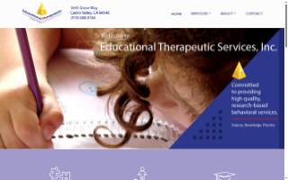 Educational Therapeutic Services website