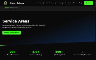 Handy Johnny website