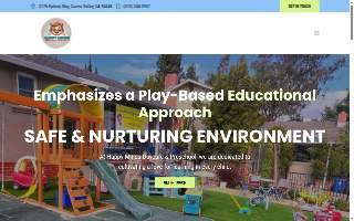 Happy Minds Daycare & Preschool website