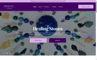 Healing Stones website