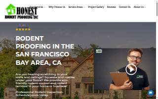 Honest Rodent Proofing Inc of Castro Valley website