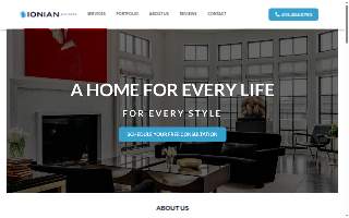 Ionian Builders website