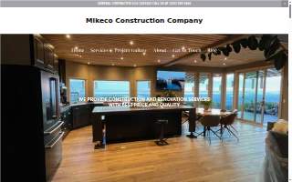 Mikeco Construction Company website