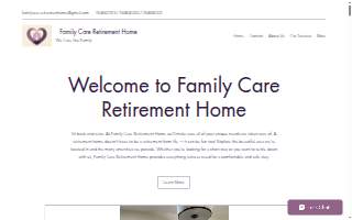 Family Care Retirement Home website