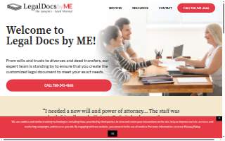 Legal Docs By ME website