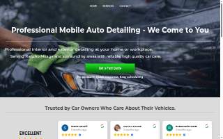 LVX Car Care - Mobile Detail of Cathedral City website