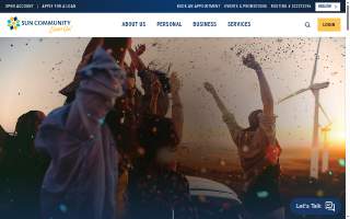 Sun Community Federal Credit Union of Cathedral City website
