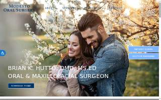 Modesto Oral Surgery, Brian K. Hutto, DMD, MS.Ed website