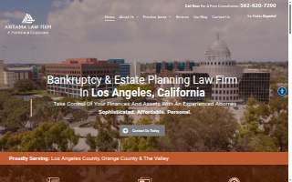 Anyama Law Firm website