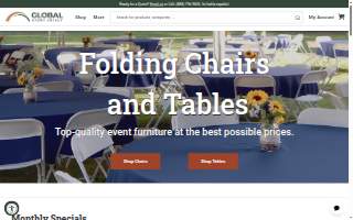 Global Event Supply website