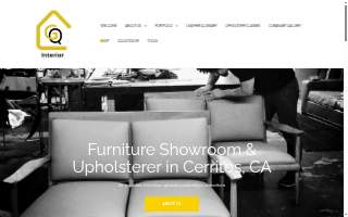 GQ Interior: Furniture Showroom, Upholstery, & Woodwork website