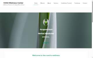 Hana Wellness Center website