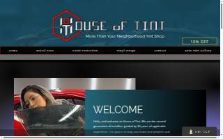 House of Tint, INC. website