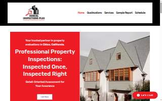 Norcal inspections plus of Chico website