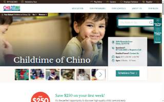 Childtime of Chino website