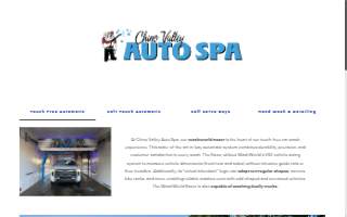 Chino Valley Car Wash website