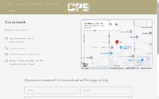 Christian Printing Services website