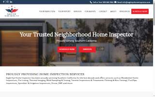 Eagle Eye Home Inspector website