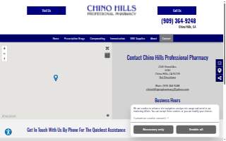 Chino Hills Professional Pharmacy website