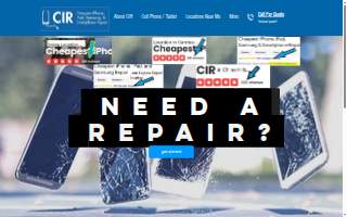 CIR Cheapest iPhone Repair website